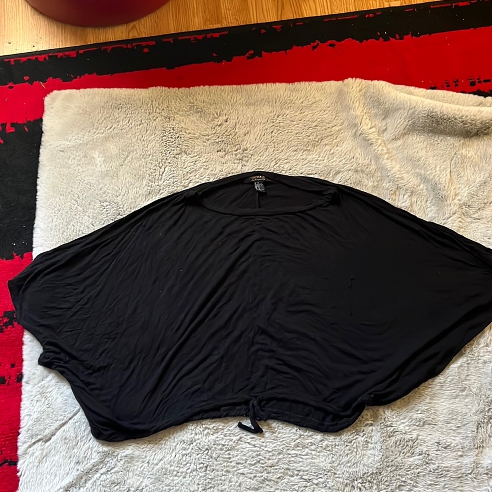 Black off the shoulder shirt forever 21 medium